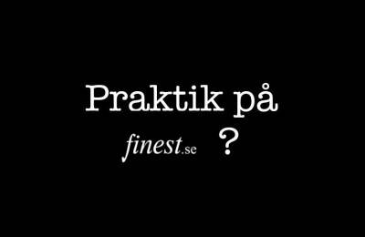 Finest söker praktikant med känsla för sociala medier