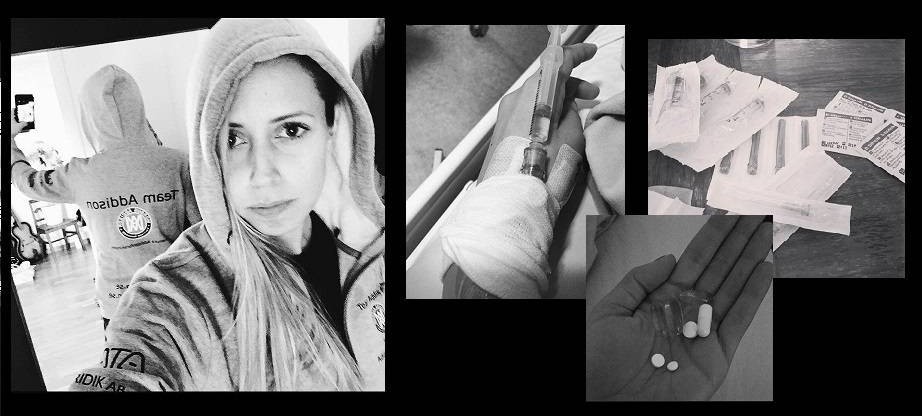 Infektion… men inte särskilt påverkad | Addison och Jag